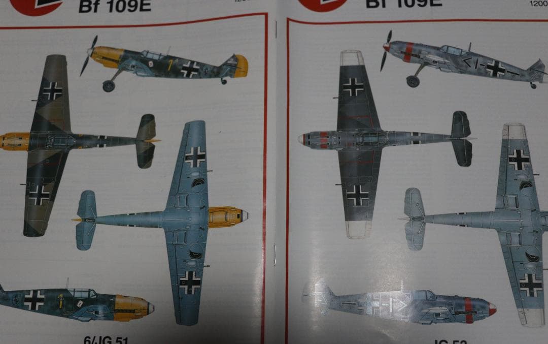 ビックスケールAIRFIX製1／24メッサーシュミットBf109E プラ 未