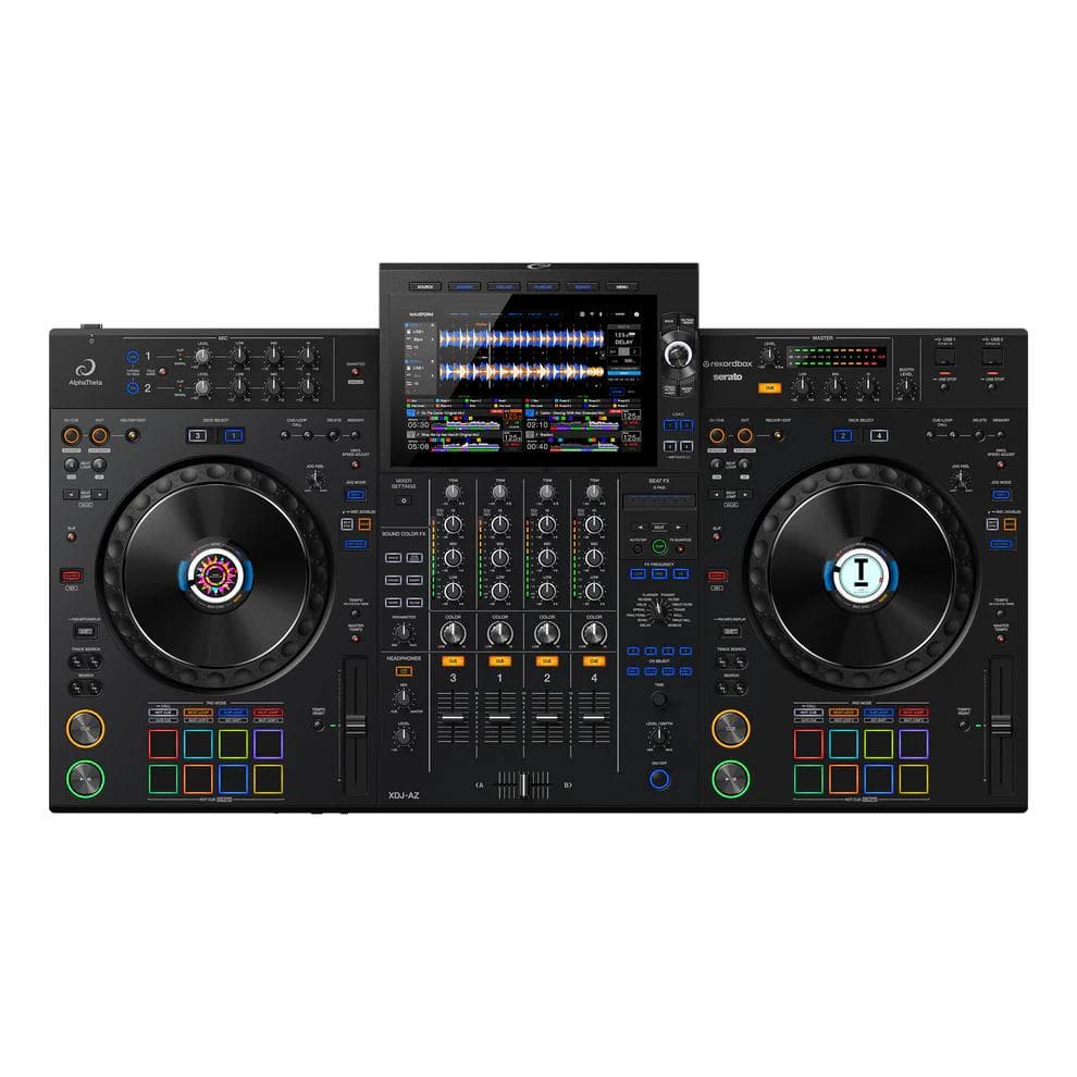 アルファシータ XDJ-AZ 美品／元箱・梱包材付／付属完備／保証7か月／送料込 AlphaTheta XDJ-AZ【Apple Music対応】【オールインワンDJシステム
