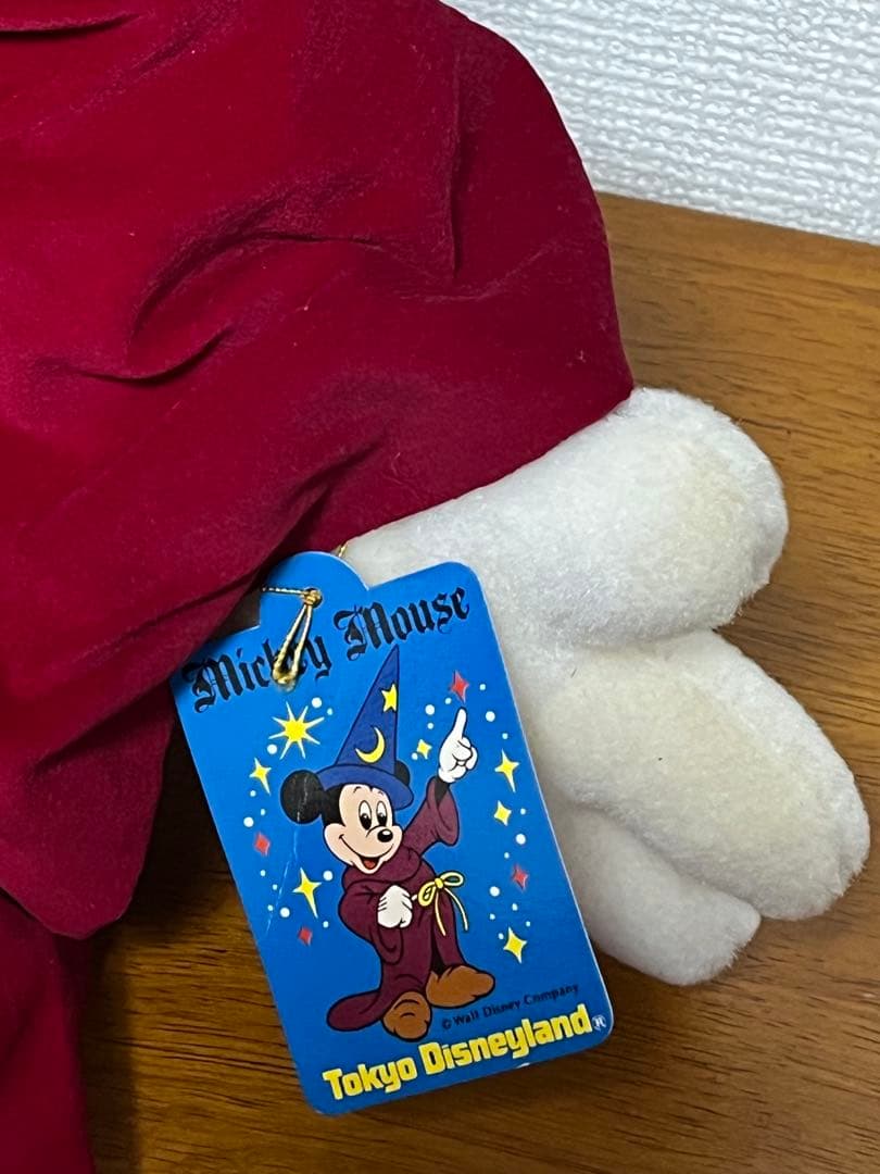 ミッキーマウス ぬいぐるみ 魔法使いの弟子 ファンタジア 大きめ 特大