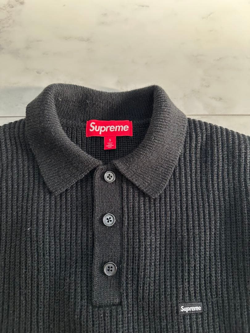 希少S モーガンSupreme Small Box Polo Sweater - メルカリ