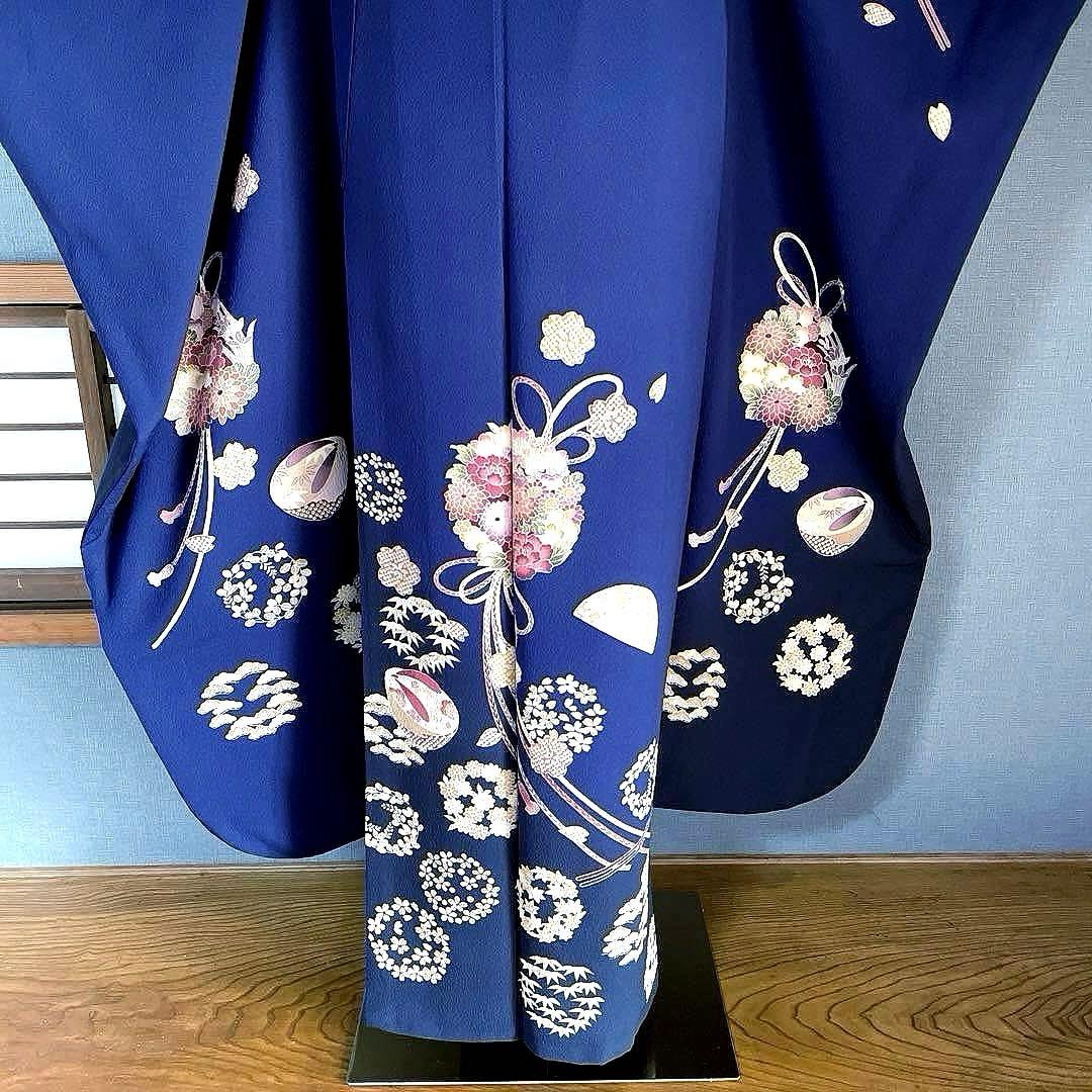 まる様専用ページ 手描き友禅 成人式振袖 振袖 裄丈69 - メルカリ