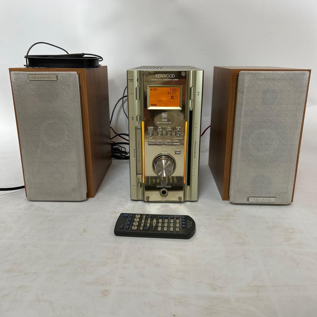 KENWOOD CD/MDコンポ ES-3MD 2004年製 - メルカリ