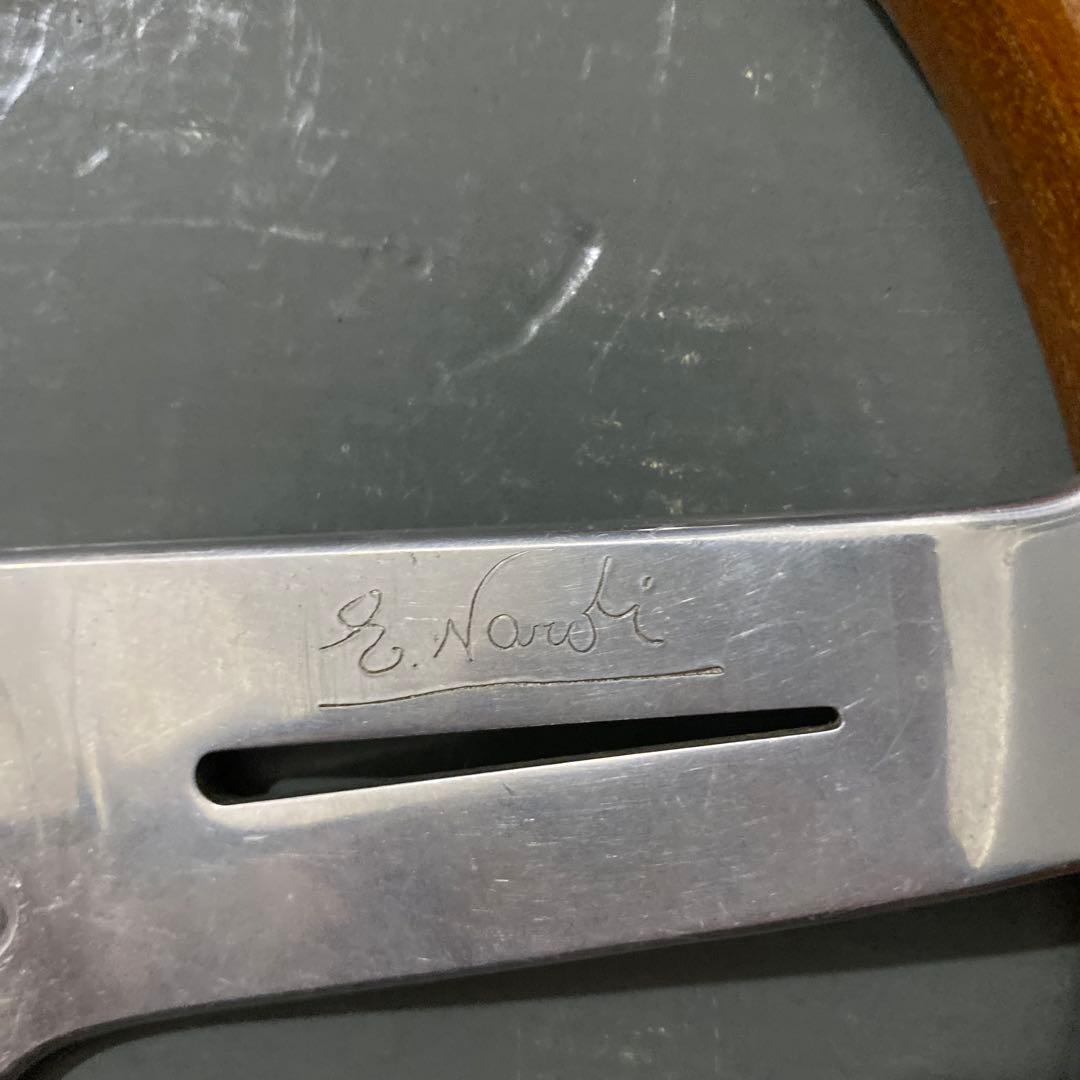 当時物 ナルディ クラシック ウッドステアリング - メルカリ