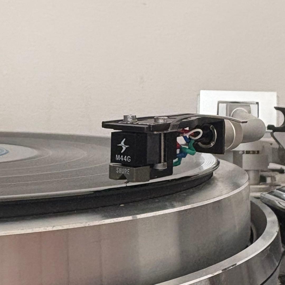 SHURE M44G 初期カモメ 初期針 MMカートリッジ 音出し確認済み - メルカリ