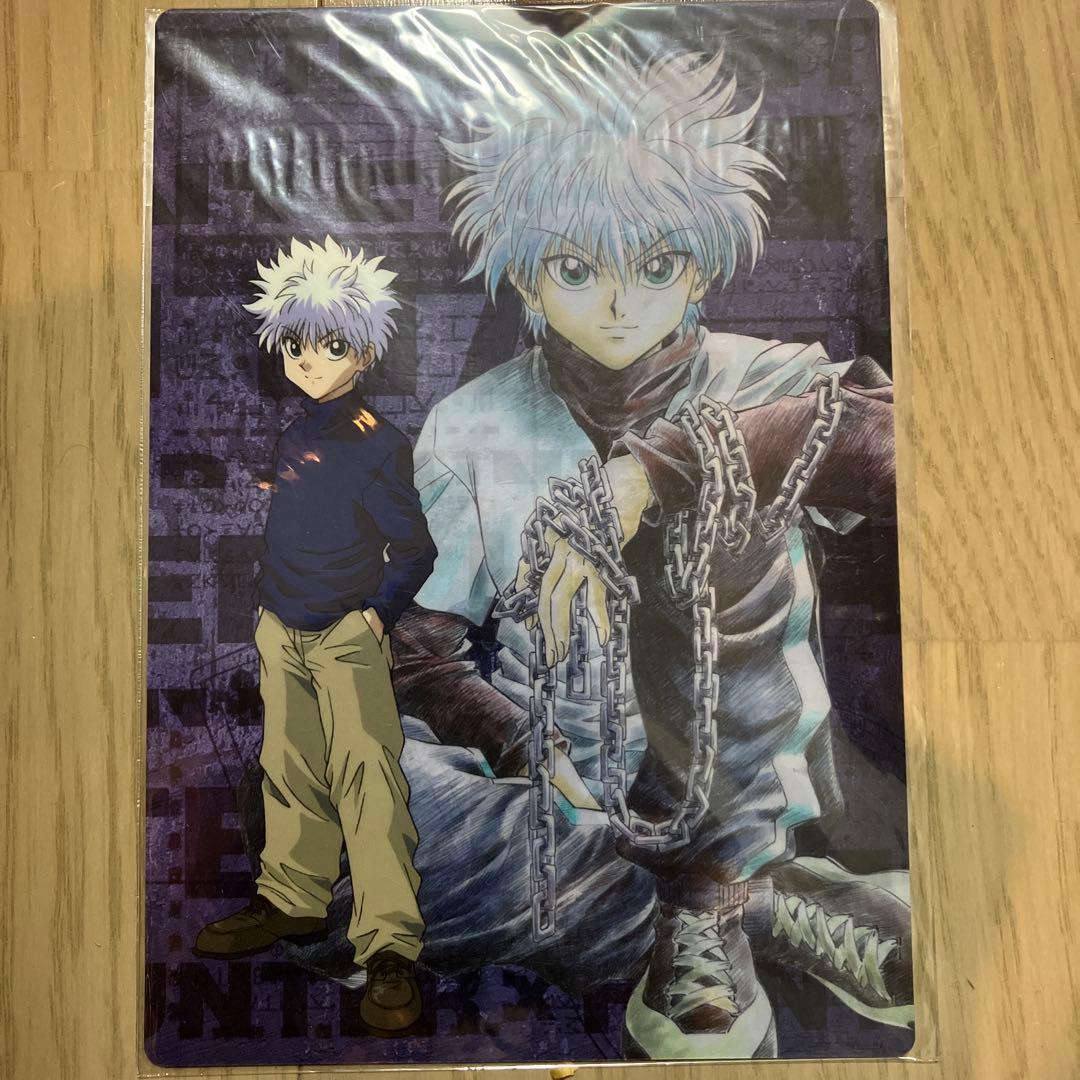新品未使用】HUNTER×HUNTERキルア、ミニ下敷き - メルカリ