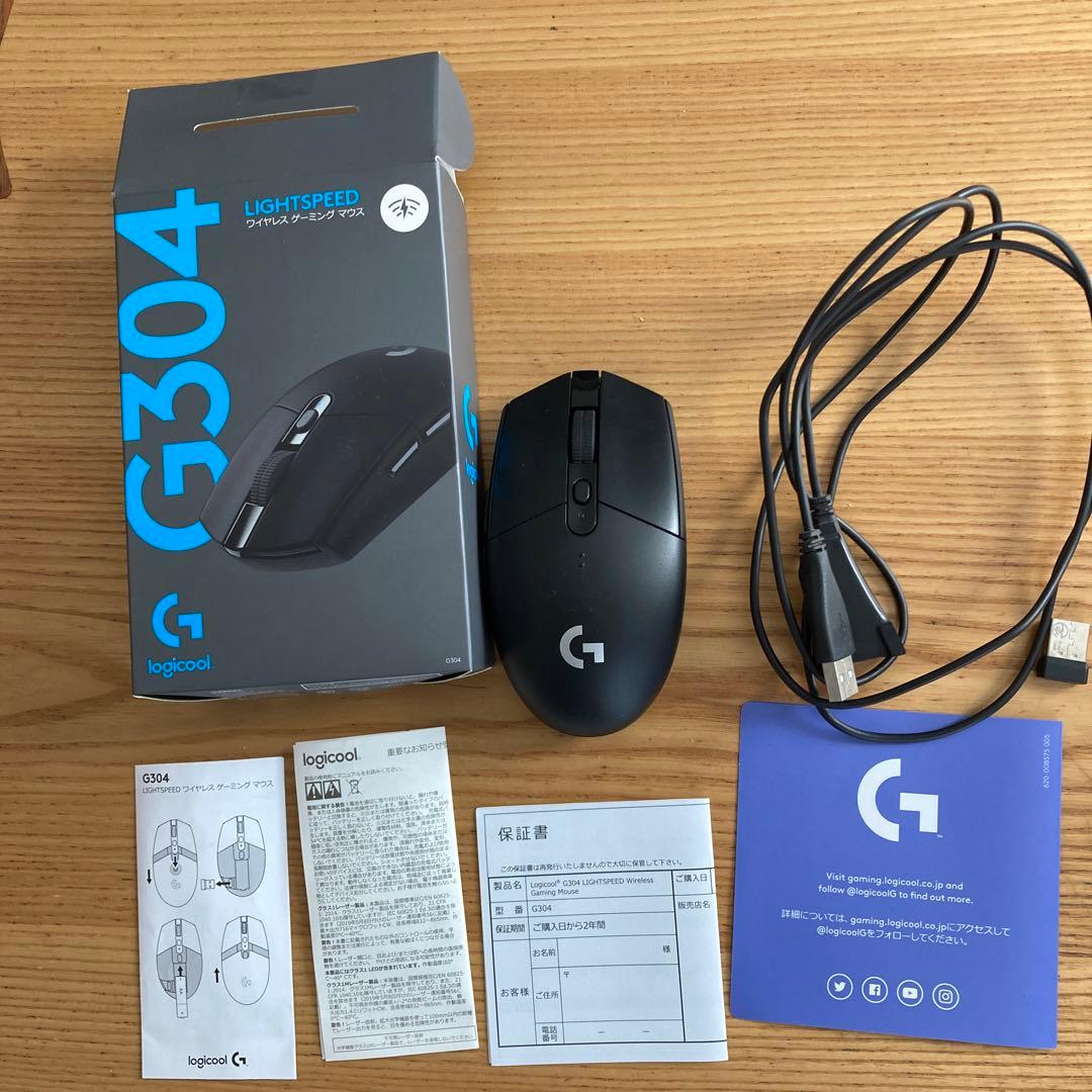 ロジクールゲーミングキーボードG214マウスG304セット売り - メルカリ