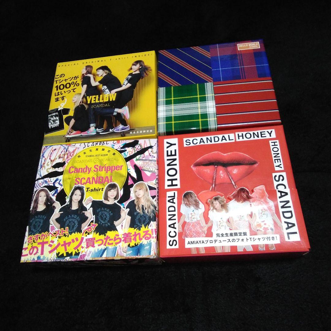 欠品あり】SCANDAL 完全生産限定盤 CD Tシャツ セット - メルカリ