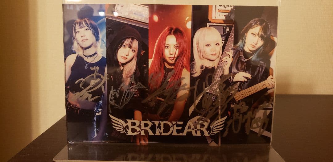 BRIDEAR CD9枚セット メンバー直筆サイン入りポストカード付き BRIDEAR