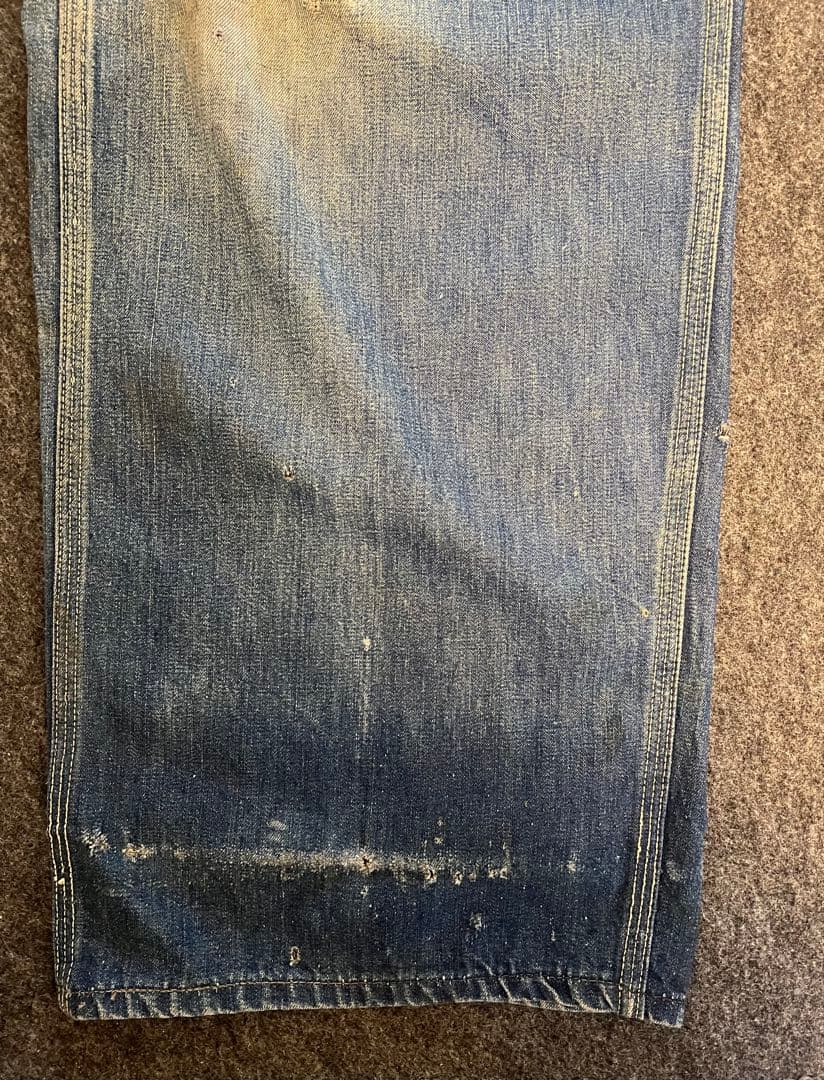 40's -50's-PAY DAY デニムオーバーオール