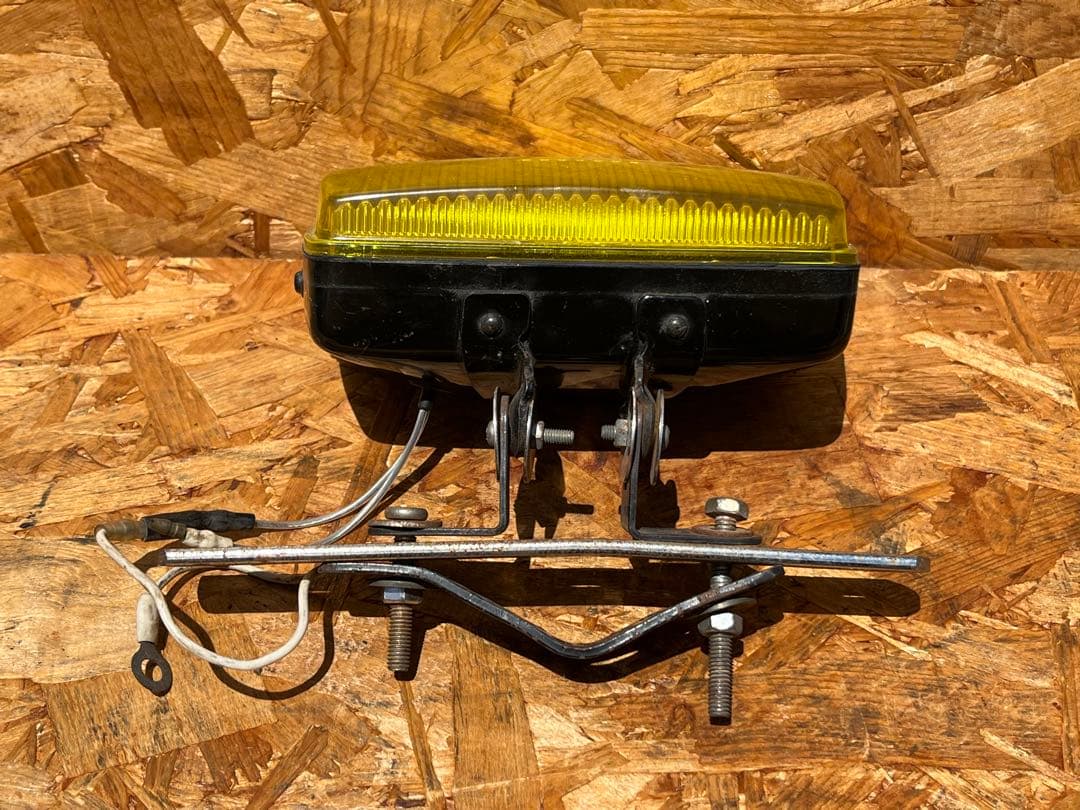 piaaフォグランプイエロー 角型50 当時物 - メルカリ