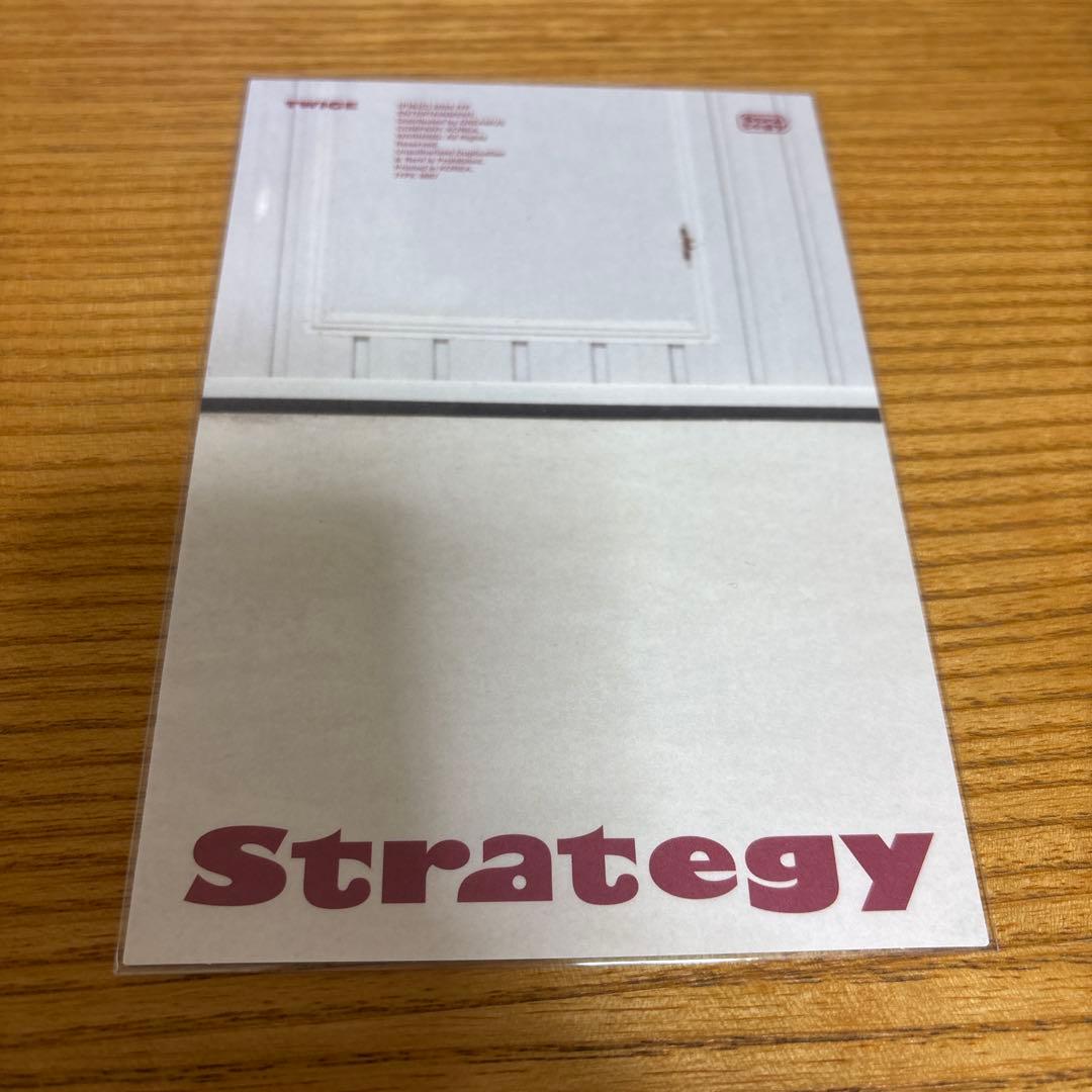 twice strategy 直筆サイン ミナ - メルカリ