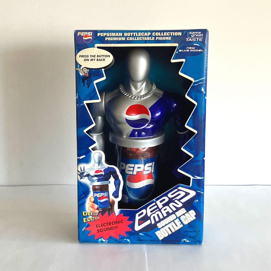 ペプシマン 非売品 PEPSI MAN ボトルキャップ - メルカリ