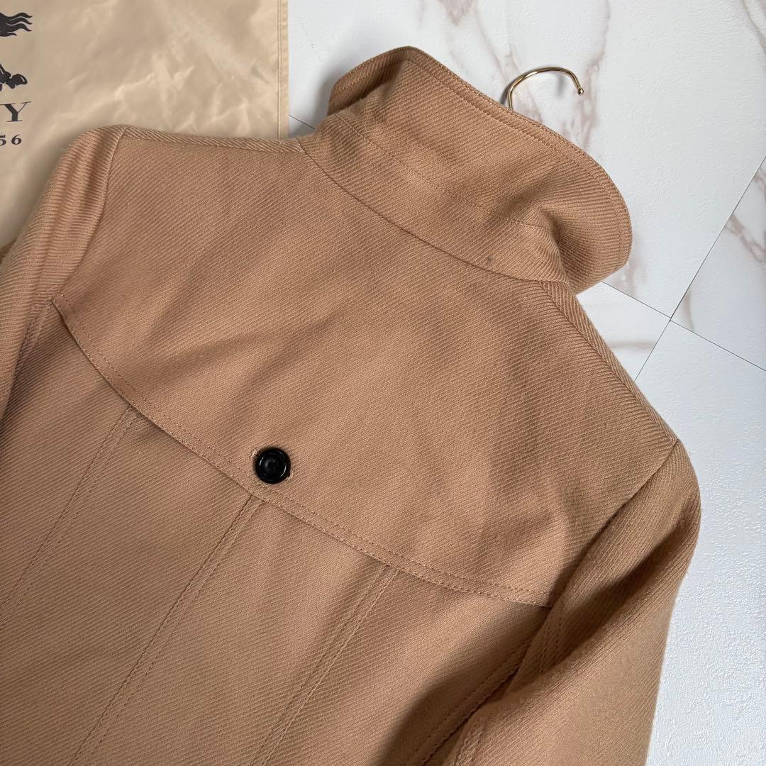 大きいサイズ3L◇バーバリーロンドン シングル ピーコート シャドー