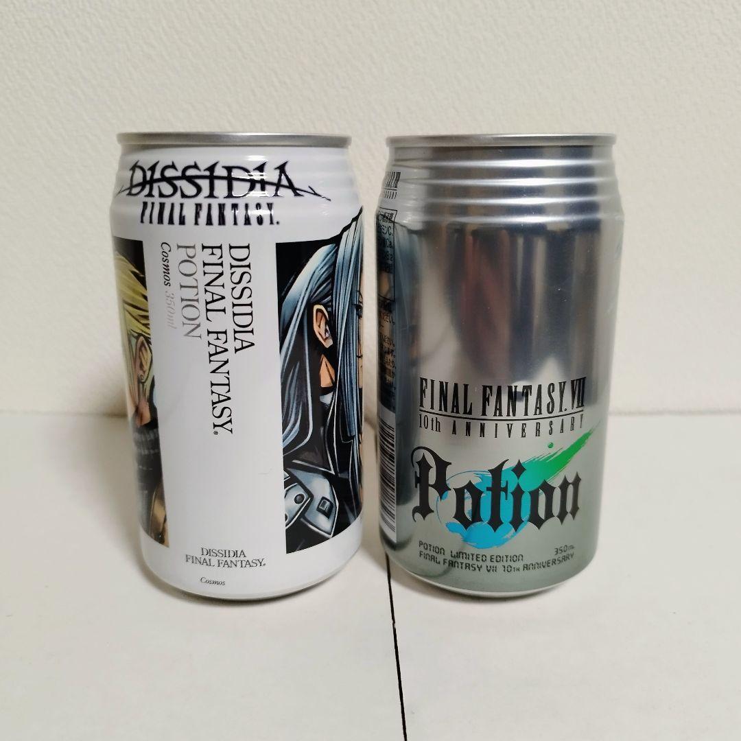 未開封 ディシディア ファイナルファンタジーVII ポーション缶 限定版