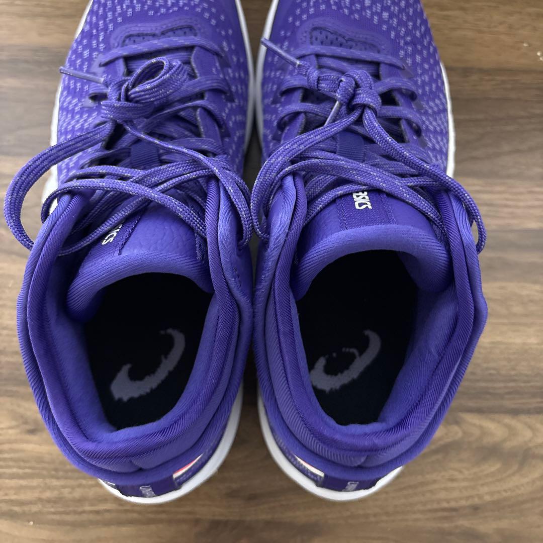 と*も様 UNPRE ARS1 アンプレアルス 紫 27.5cm ほぼ新品