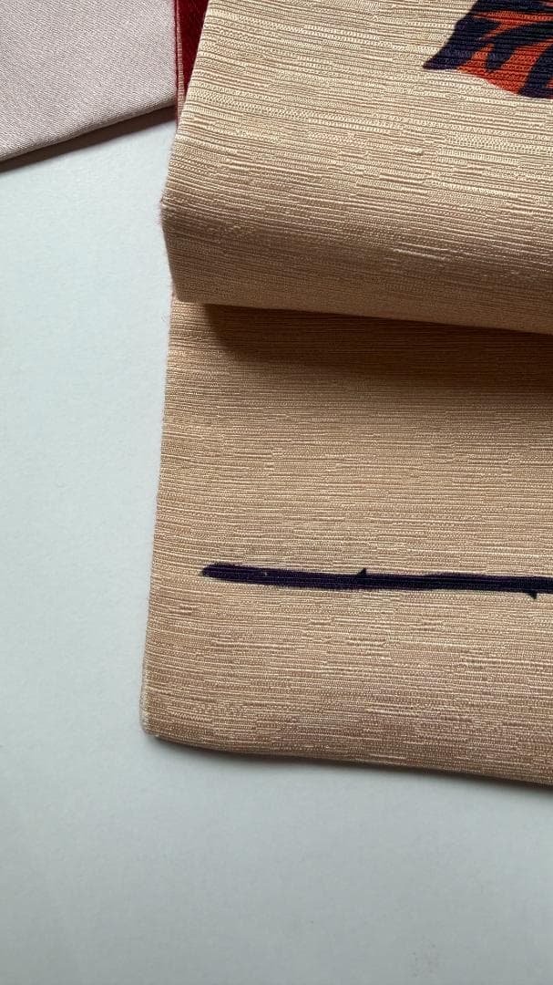 豆千代モダン ローズブーケ 薔薇柄 名古屋帯 - メルカリ