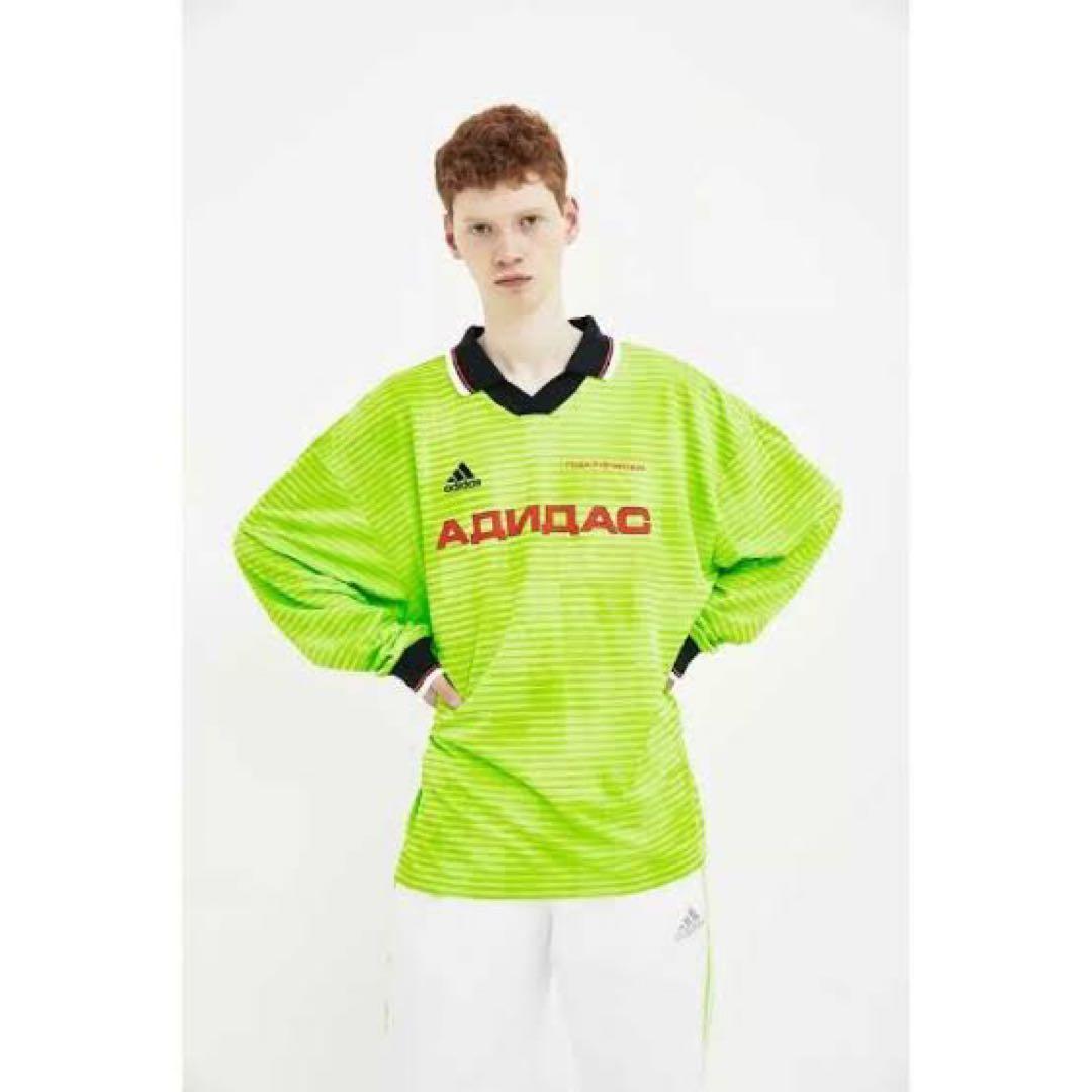 gosha rubchinskiy × adidas ゲームシャツ トップス - メルカリ