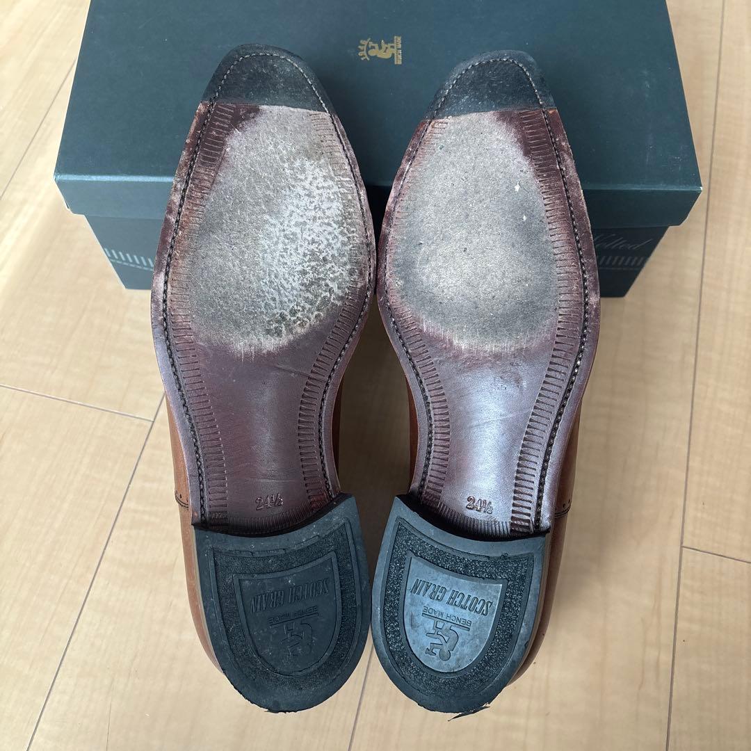 スコッチグレイン　ベルオム　756 　ダークブラウン　24.5cm