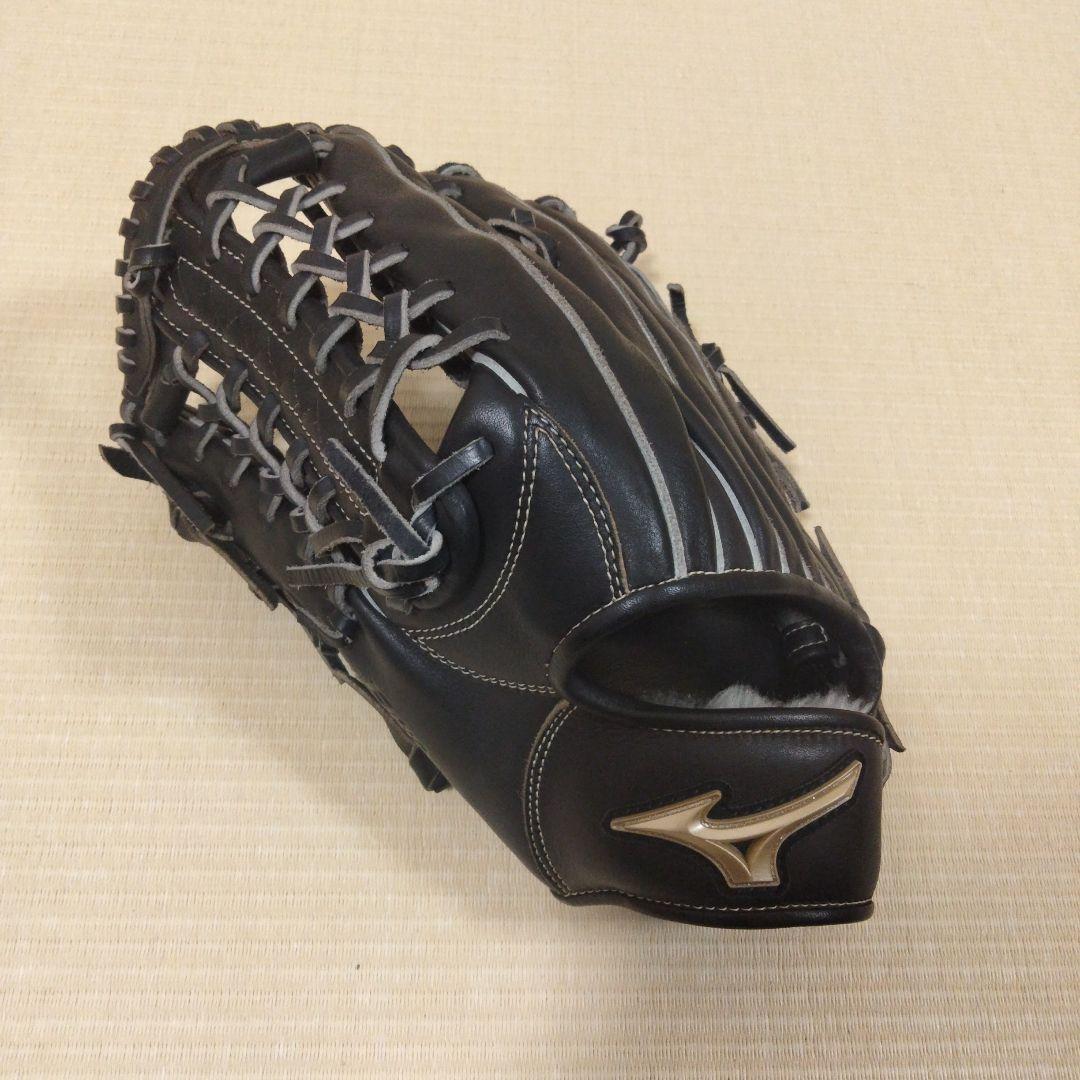Mizuno Global Elite 軟式グローブ 黒　左　外野　ケース付き MIZUNO（ミズノ） 野球 グローバルエリート 軟式グローブ グラブ 軟式