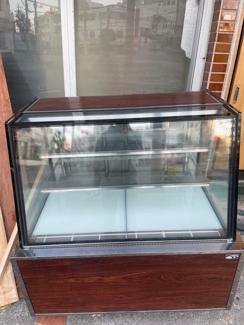 冷蔵ショーケース 水冷式／本体のみ】 ダイヤ 対面冷蔵ショーケース W1800xD800xH1110