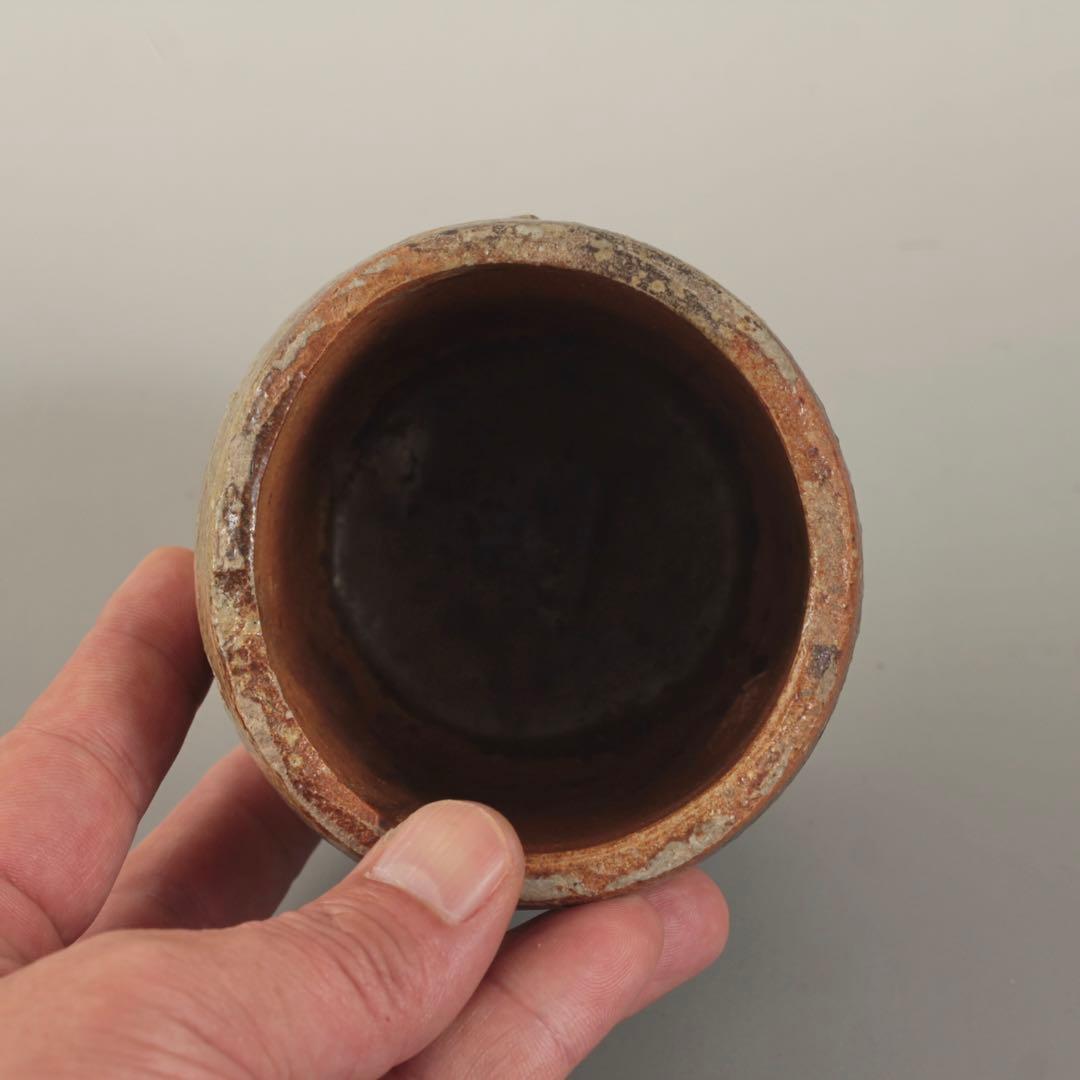 信楽 筒茶碗 信楽焼 古美術 古道具 アンティーク 茶道具 - メルカリ