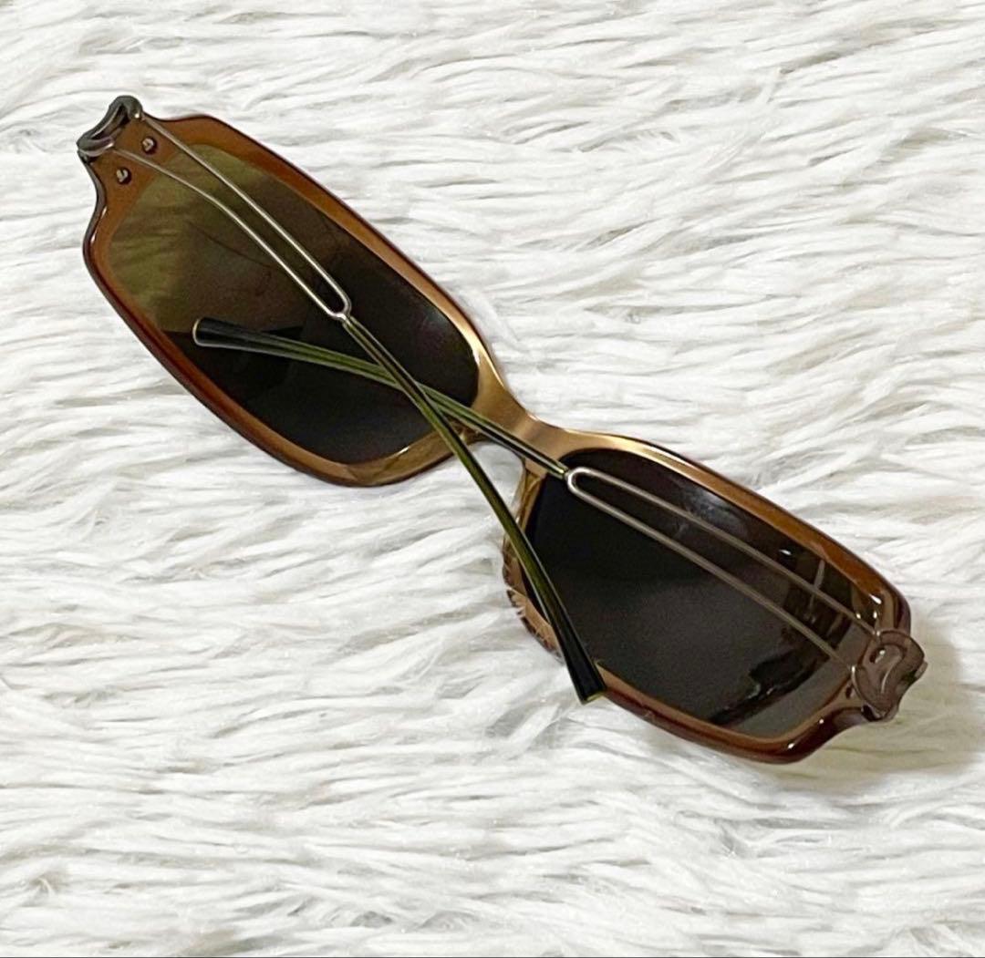 希少 CHANEL シャネル サングラス 眼鏡 5038 ココマーク ブラウン