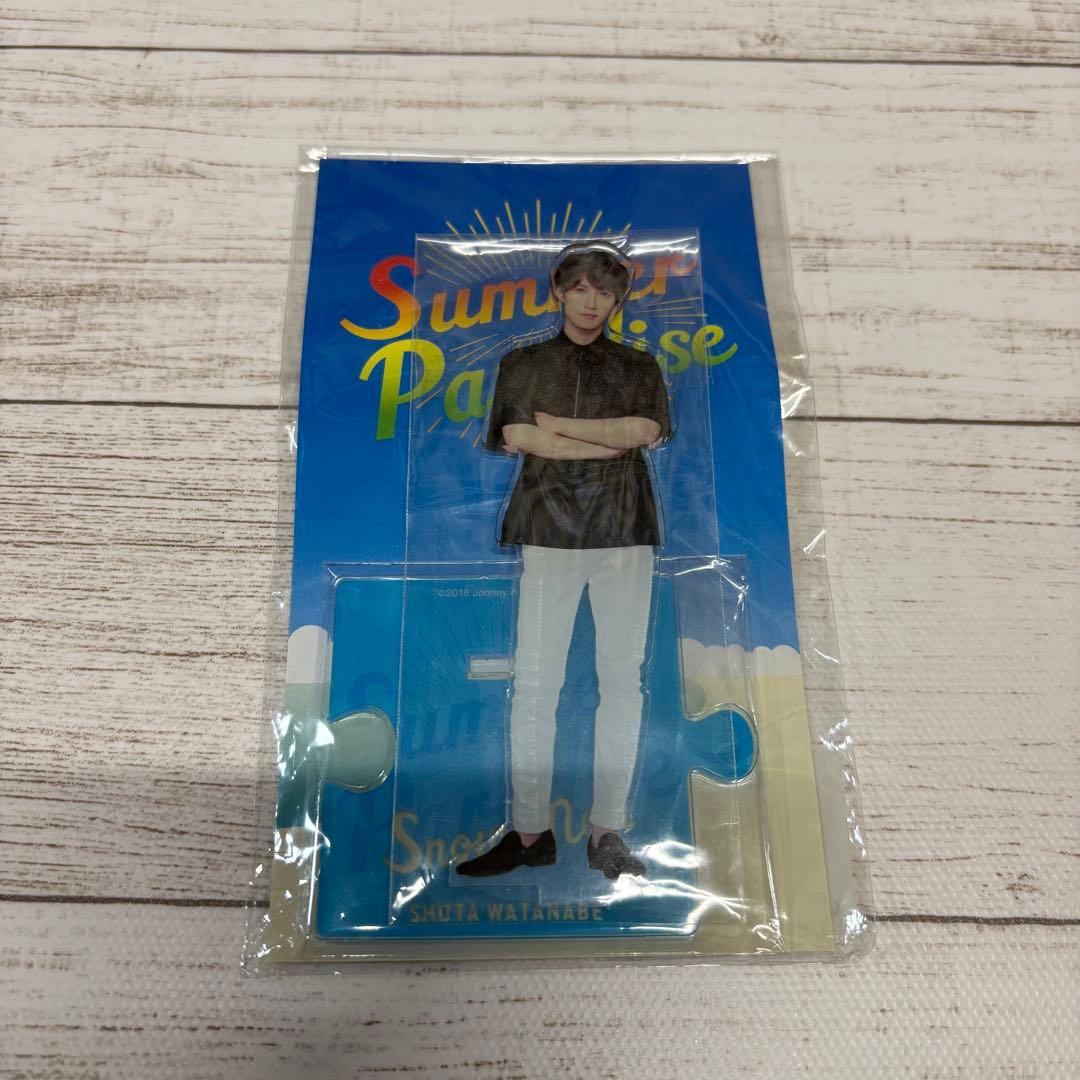 渡辺翔太 サマパラ2018 アクリルスタンド - メルカリ