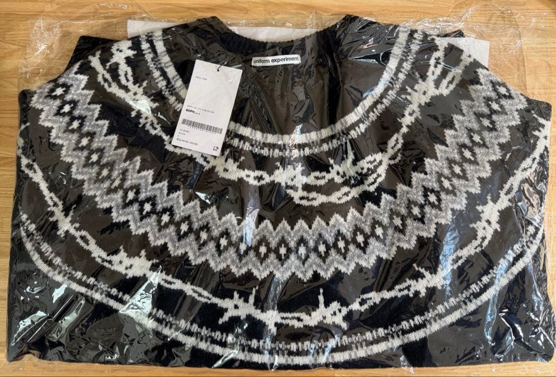 uniform experiment 25AW NORDIC SWEATER - メルカリ