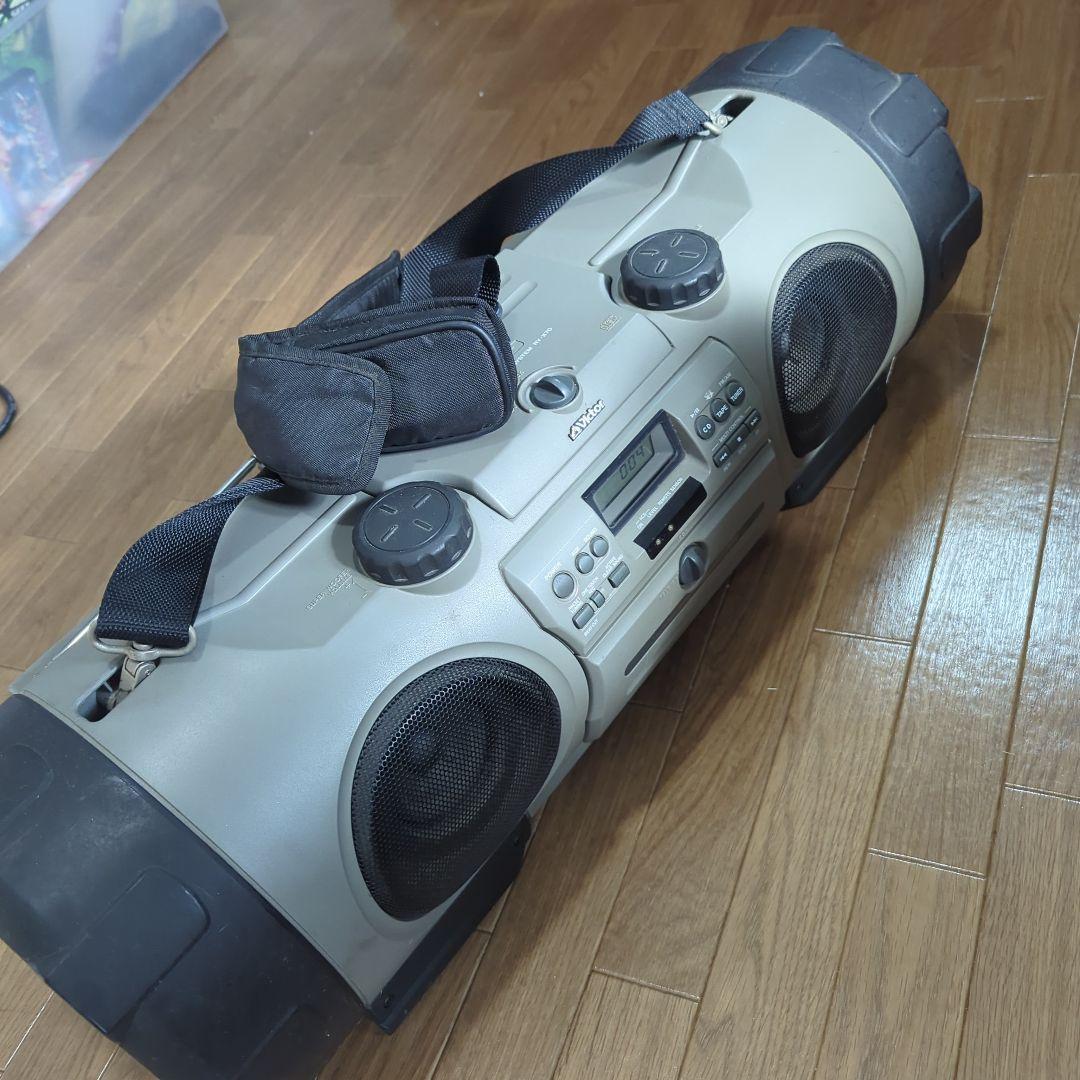 Victor RV-X70 アンプ内蔵 ドラム缶 CDラジカセ ビクター JVC - メルカリ