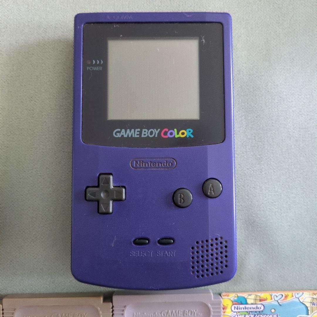 ジャンク扱い）ゲームボーイアドバンス・カラーとソフトセット - メルカリ