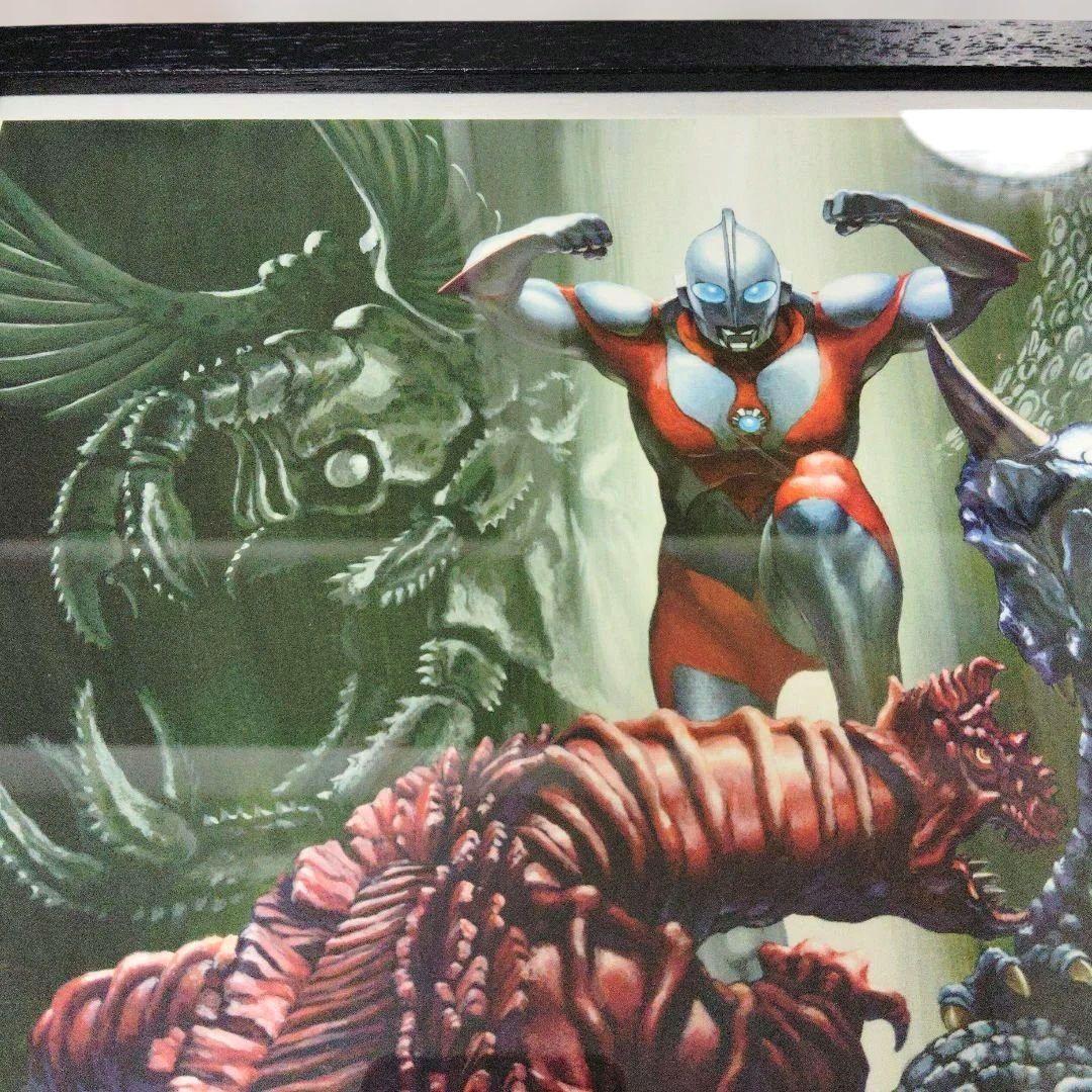 特撮 ウルトラマンパワード 絵画 円谷プロ 石巻市 石ノ森漫画館 怪獣