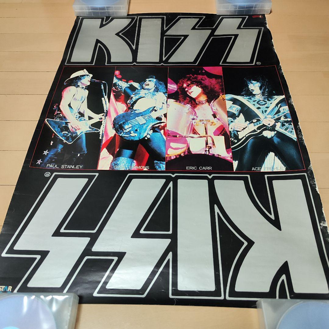 激レア!KISS 1980 ポスター♪当時物 非売品※※※ジャンク※※※ - メルカリ