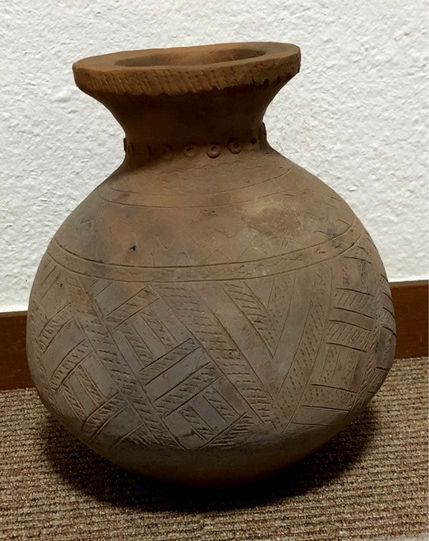 弥生時代後期 上台遺跡 弥生土器 骨董 アンティーク 土器 彫刻 像 古代