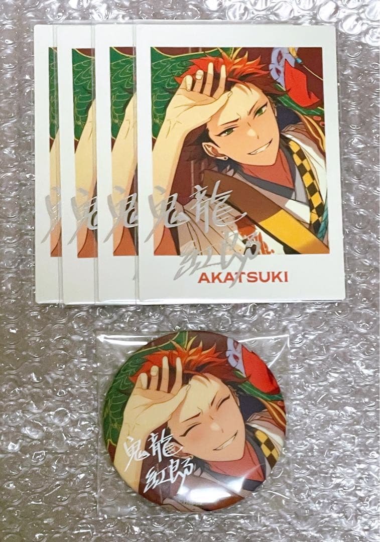 あんスタ 鬼龍紅郎 TRIP ぱしゃっつ 缶バッジ - メルカリ