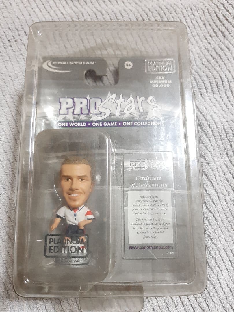 激レア コリンシアン プロスターズ ベッカム イングランド代表 コリンシアン マイクロスターズ ベッカム イングランド代表 緑台座
