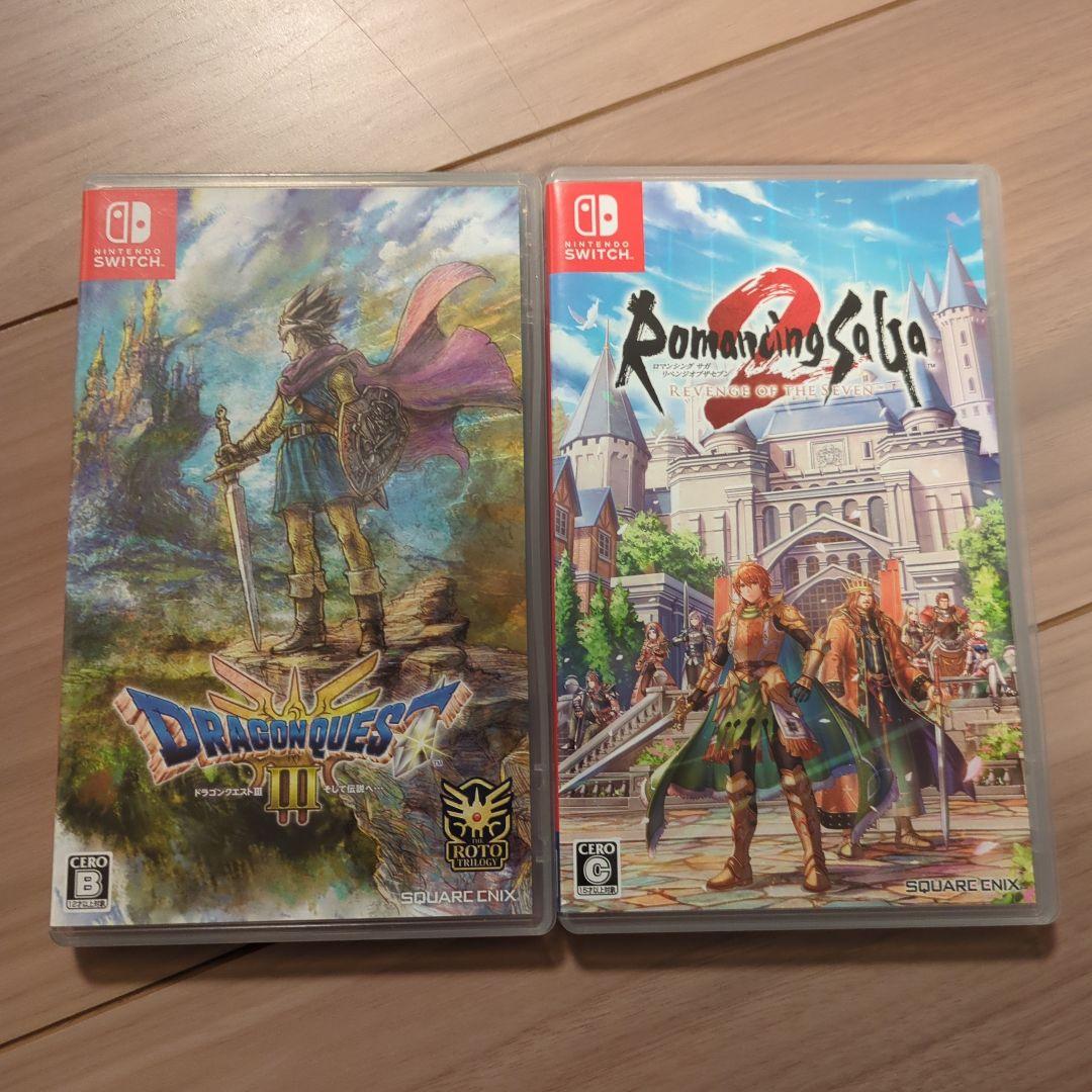 ドラゴンクエストIII & ロマンシング サガ セット スクウェア・エニックス ロマンシング・サガ3 スーパーファミコン用