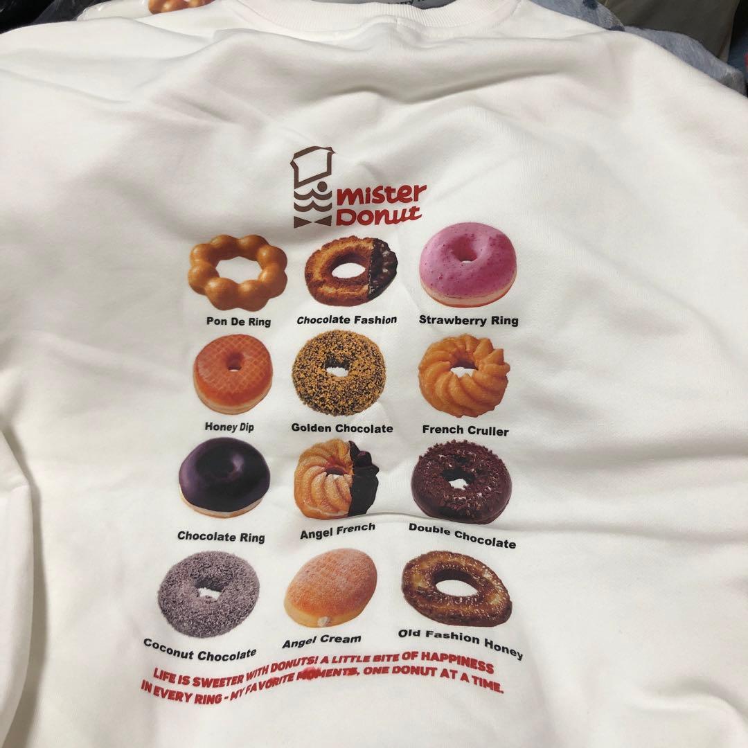 ち*ろ様 LEPSIM 【Mister Donut】フォトクルースウェット Mister Donut】フォトクルースウェット 627323（スウェット）｜LEPSIM