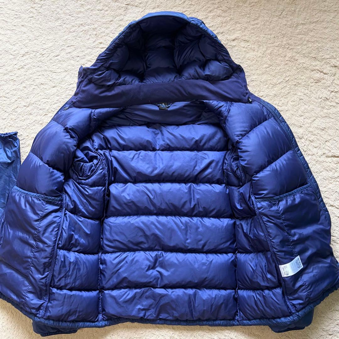 mont-bell ライトアルパインダウン パーカ 00s 90s M 紺 短丈 - メルカリ