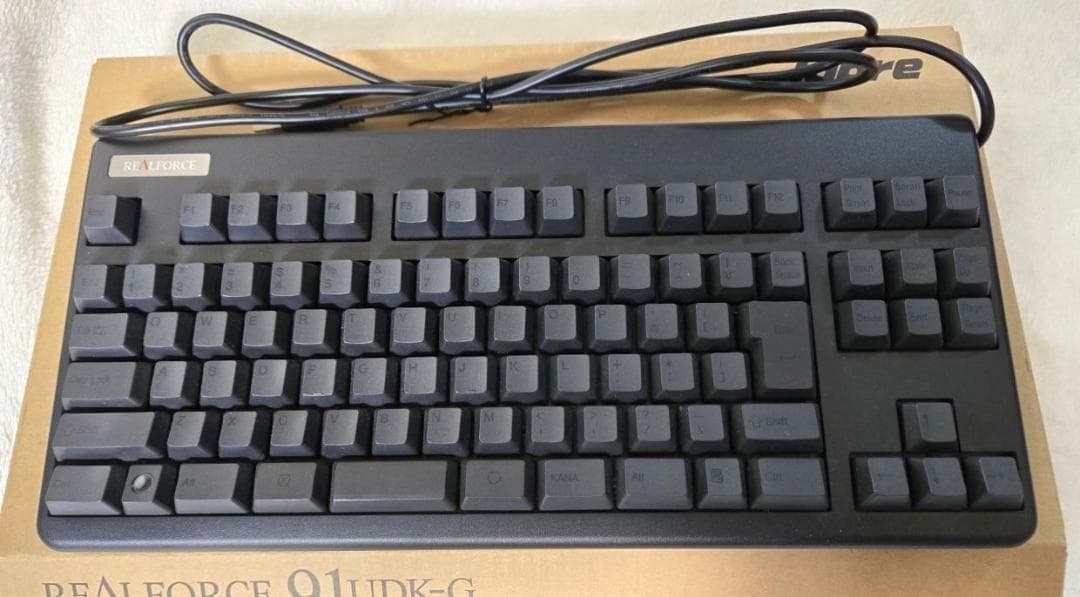 ほぼ未使用 東プレ REALFORCE 91UDK-G かな無し