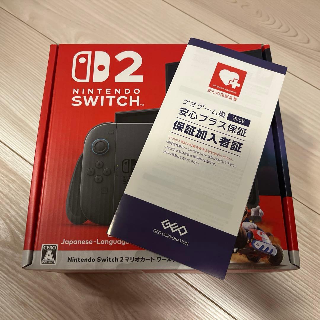 Nintendo Switch 2 本体　保証3年付き　マリオカート 楽天市場】【新品】【Switch2本体】Nintendo Switch2 マリオカート