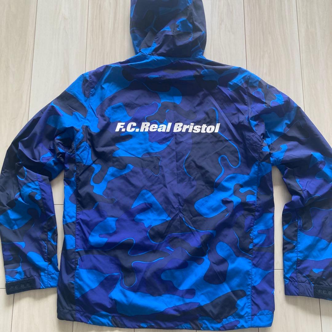 ぱき NIKE F.C.Real Bristol ナイロンジャケット 迷彩