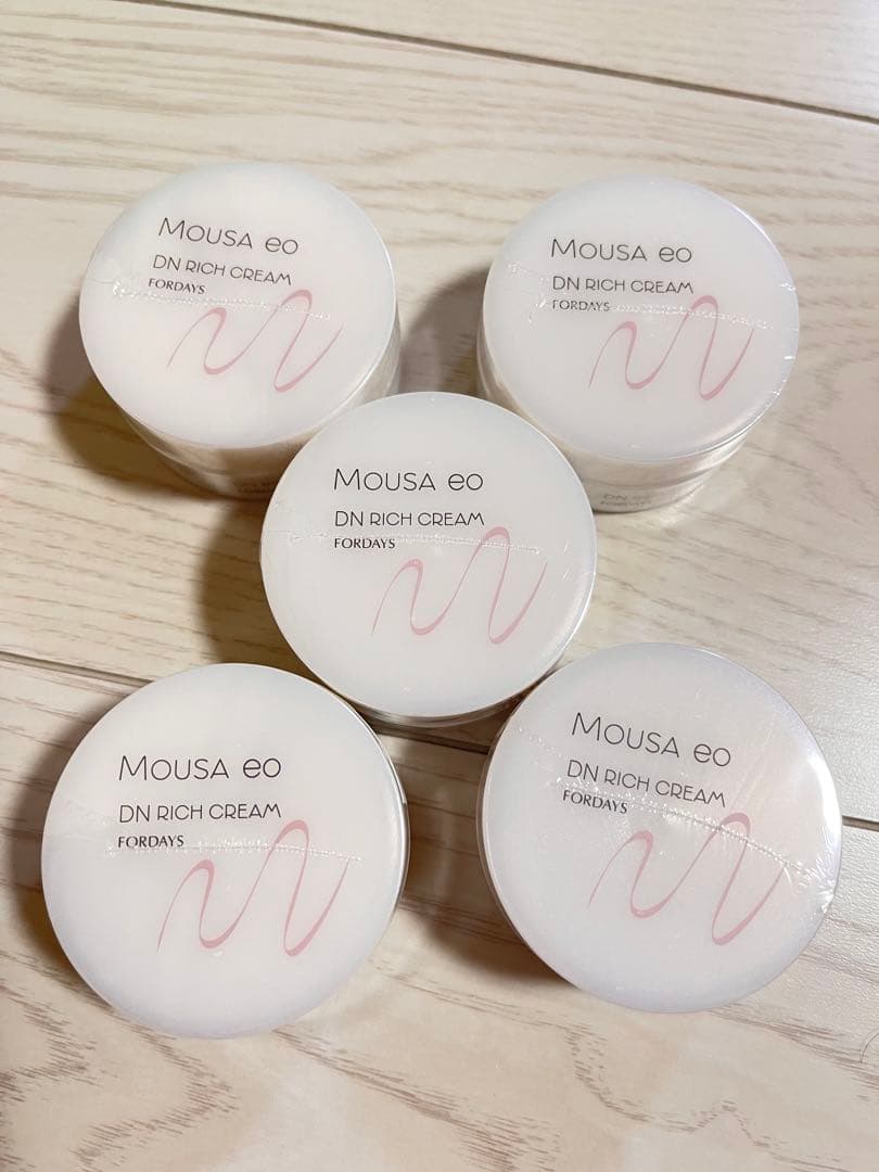 5個セット クリーム ムーサイオ ムーサ イオ DNリッチクリーム final│核酸のフォーデイズ（FORDAYS）