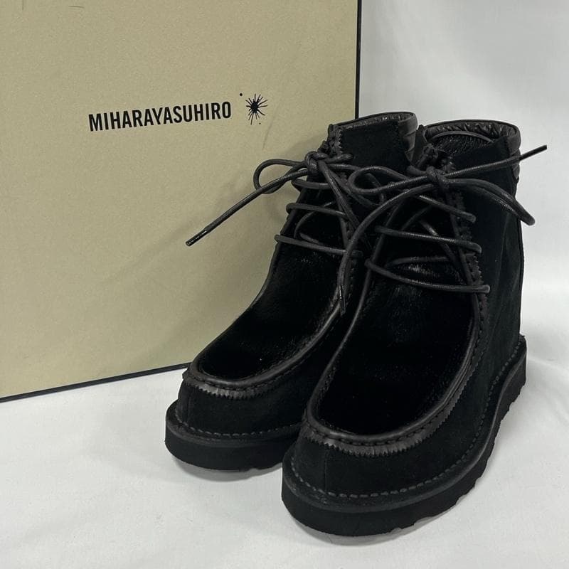 ミハラヤスヒロ/ジャイナントパラブーツ/レースアップ/ハラコ