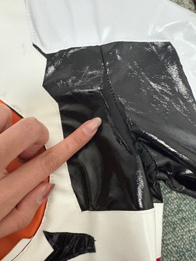 エヴァ アスカ コスプレ衣装 山下俊也原型 光沢プラグスーツ XL