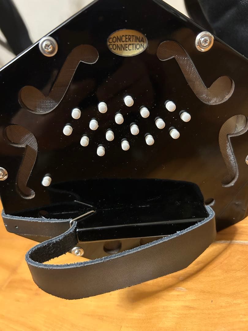 Elise ハイデン・デュエット・コンサーティーナ ブラック 収納バッグ