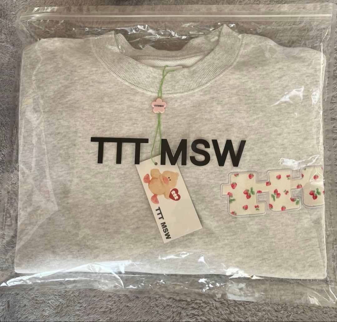 新品未使用】TTT MSW fruits sweat XLサイズ グレー - メルカリ