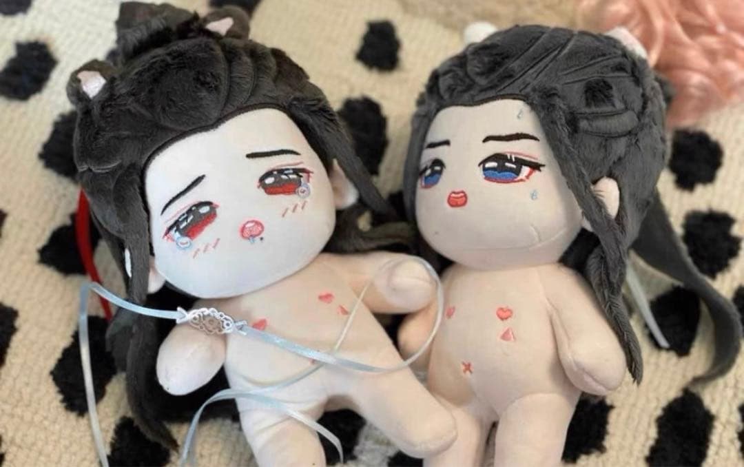 忘羡ぬいぐるみ20cm ペア 蓝忘机 魏无羡 魔道祖师 陈情令