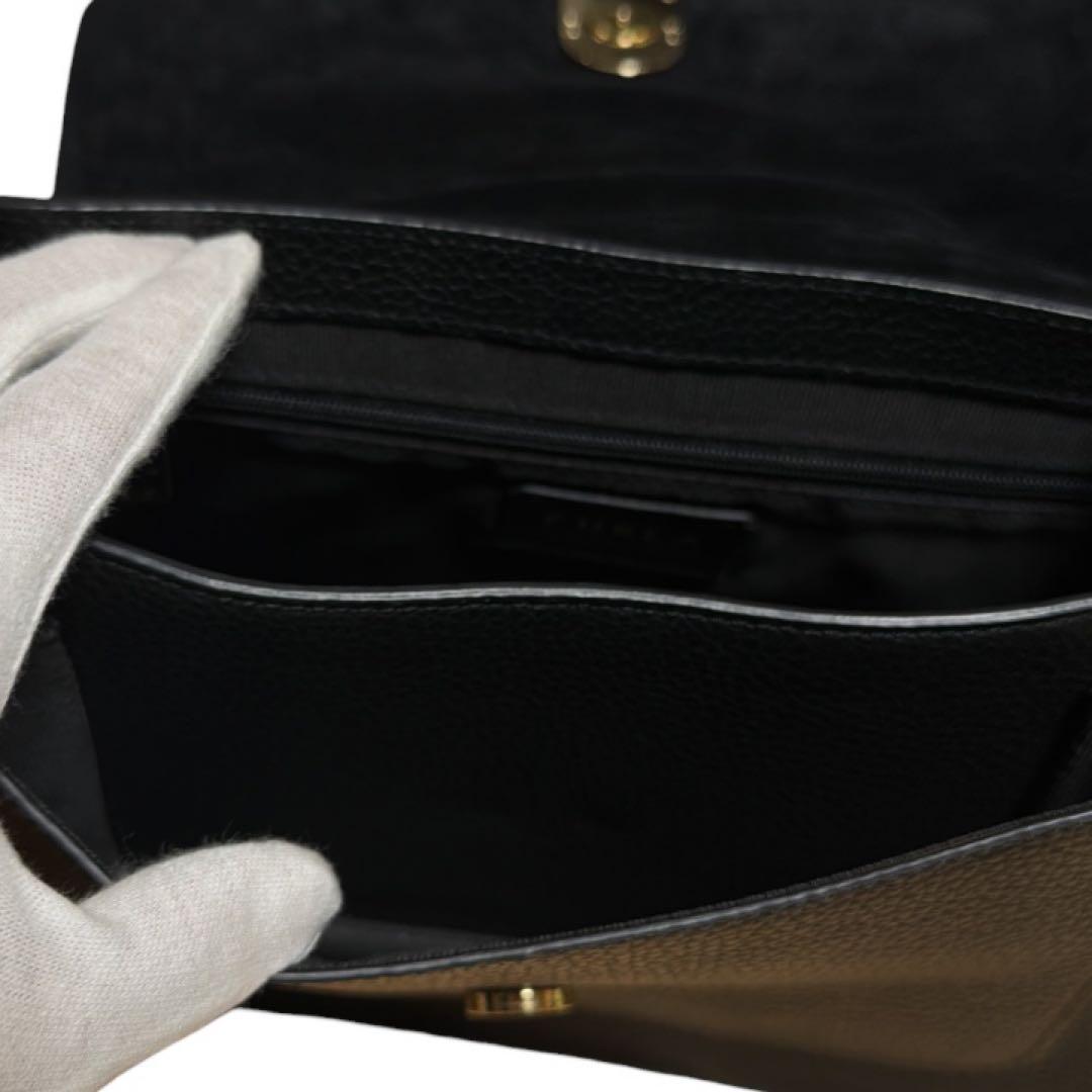 極美品 フルラ ソフィア グレイニー 2way ショルダーバッグ アーチロゴ