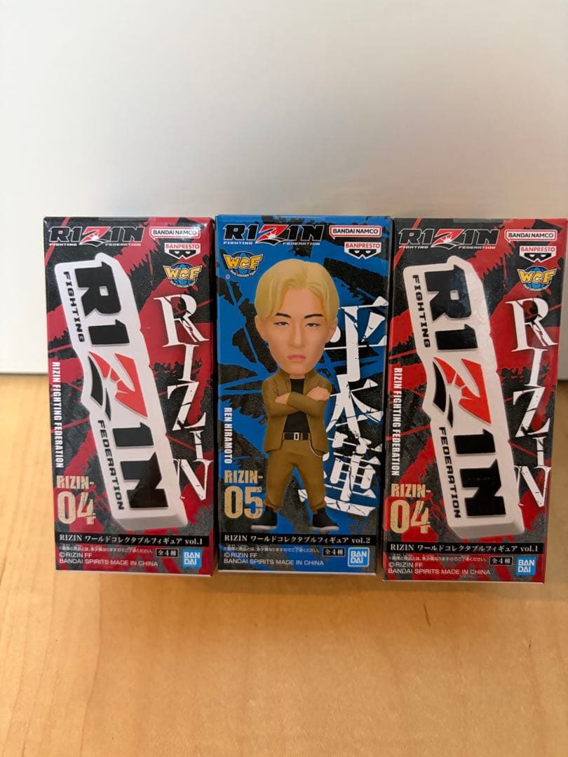 RIZIN ワールドコレクタブルフィギュア ワーコレ コンプリートセット