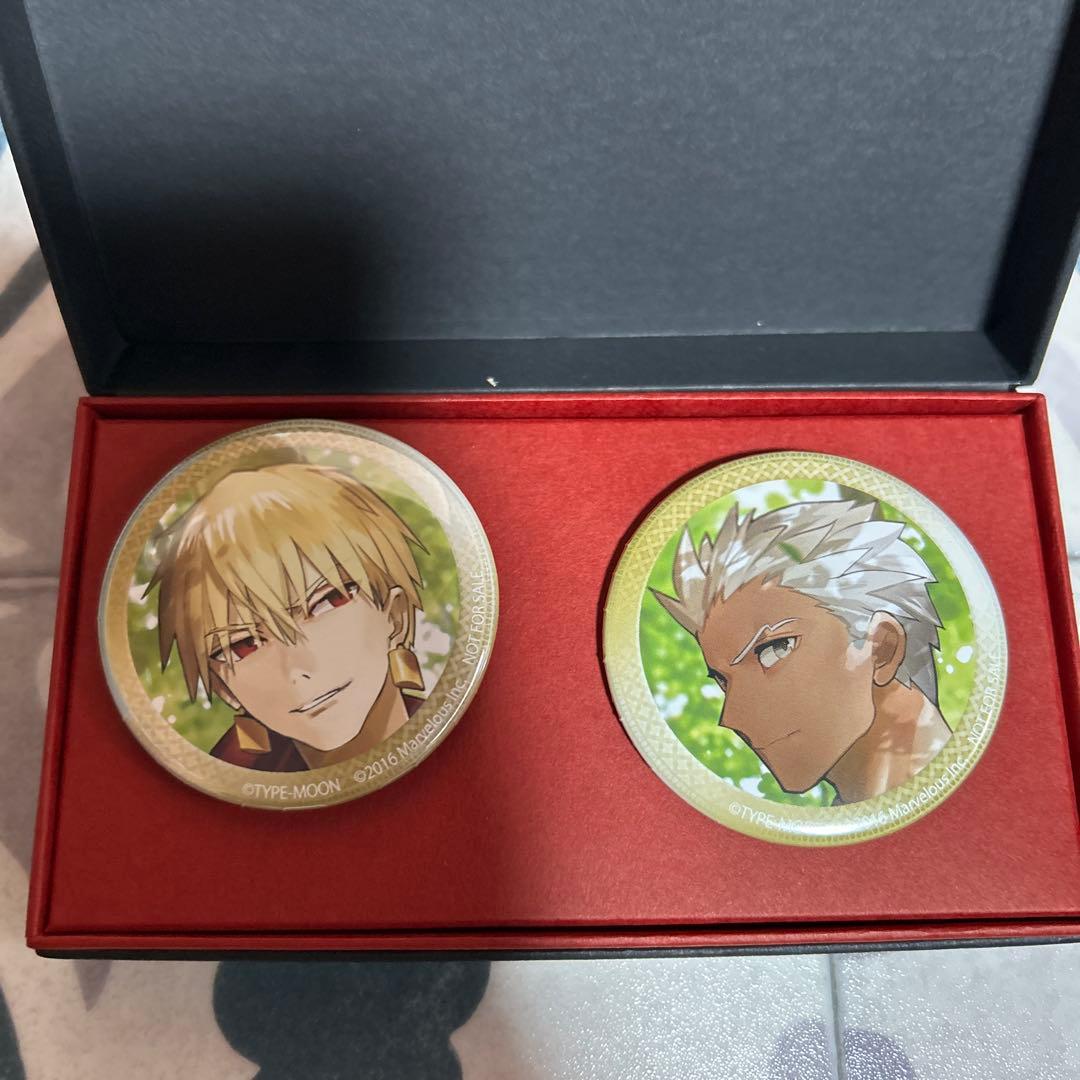 Fate/EXTELLA ギルガメッシュ&無銘缶バッジセット - メルカリ